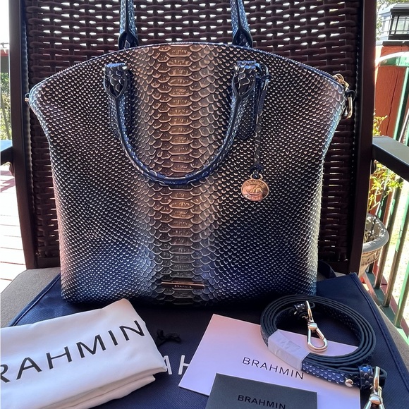 Brahmin Handbags - 💝💕NWT Brahmin Serenity Meridian Large Duxbury Satchel